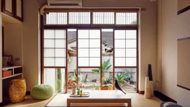 زیباترین مدل های طراحی اتاق غذاخوری به سبک ژاپنی