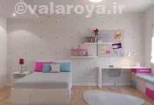 شیک ترین مدل های کاغذ دیواری اتاق کودک