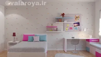 شیک ترین مدل های کاغذ دیواری اتاق کودک