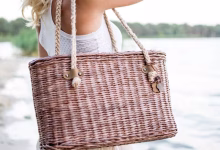 شیک ترین مدل های کیف زنانه و دخترانه حصیری