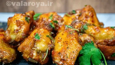 طرزتهیه و مواد لازم فیله مرغ پرتقال و چیلی