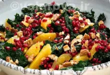 طرزتهیه و مواد لازم سالاد اسفناج