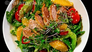 چگونه یک سالاد آسیایی اصیل تهیه کنیم؟