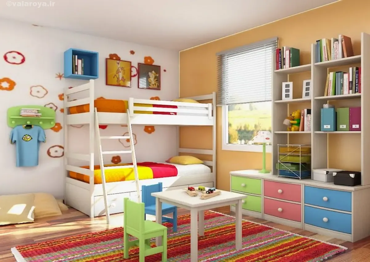 شیک ترین وسایل برای بازسازی اتاق کودک