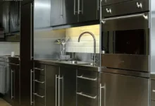 بازسازی کابینت فلزی قدیمی