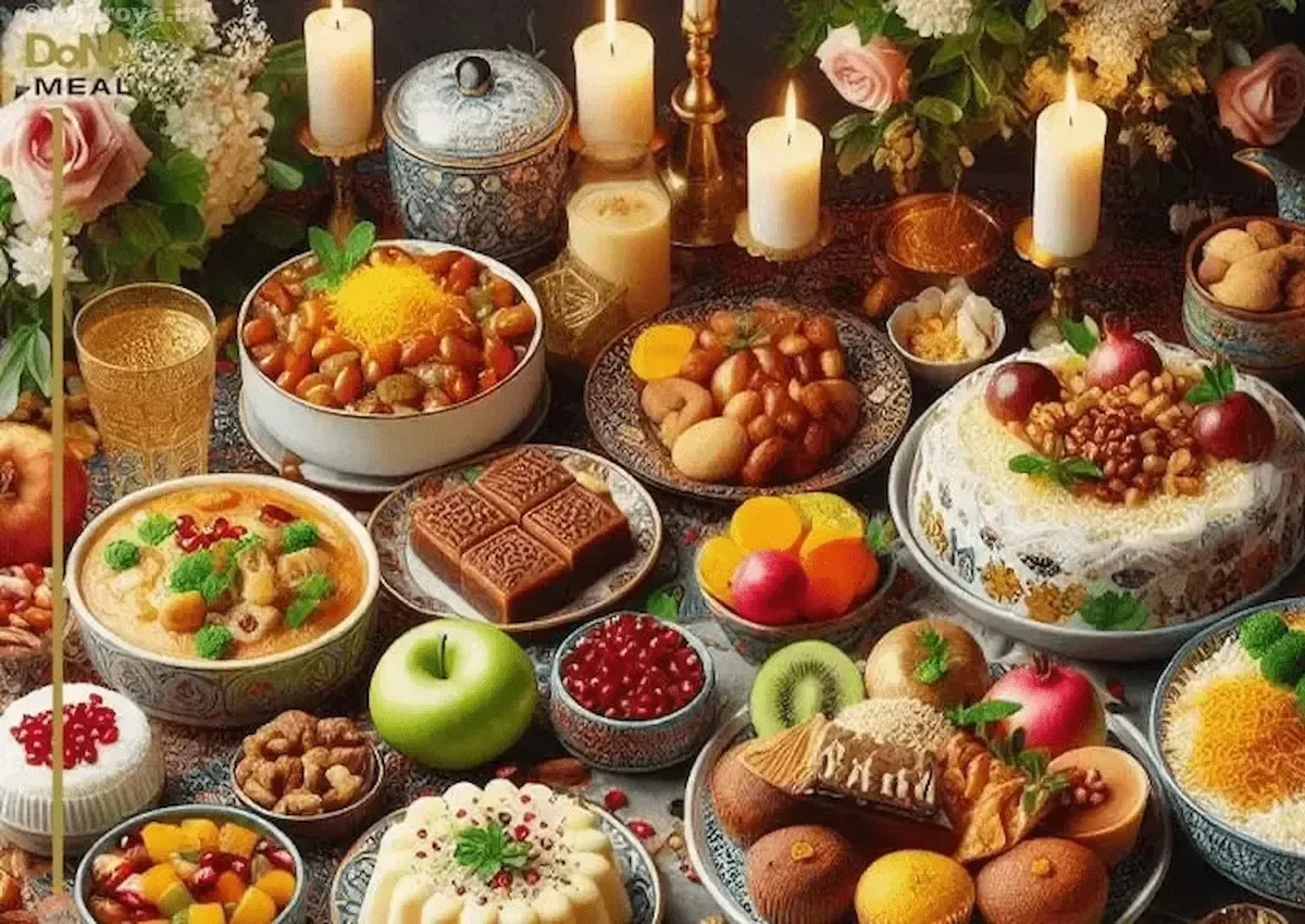 بهترین غذاهای شب یلدا یا چله