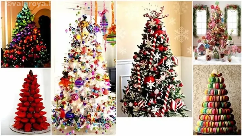 تزیین درخت کریسمس