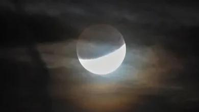 جدول ماه گرفتگی در ایران