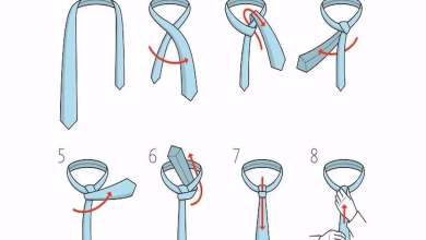 آموزش بستن کراوات