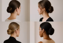 آموزش شینیون مو ساده و شیک در خانه