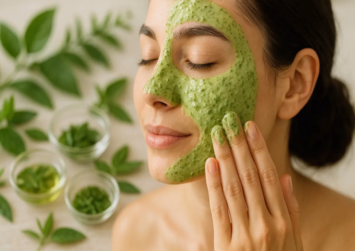 ماسک‌های گیاهی برای صورت
