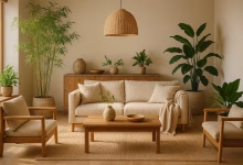 استفاده از متریال طبیعی در دکوراسیون