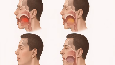 انواع گلو درد
