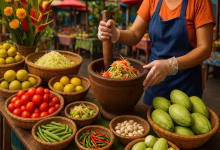 سام تام سالاد تایلندی