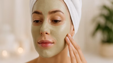 ماسک صورت با خاک رس