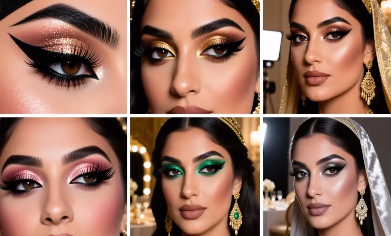 آموزش آرایش خلیجی چشم