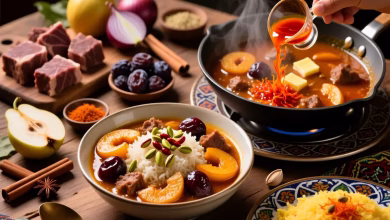 طرز تهیه خورشت به آلو مجلسی