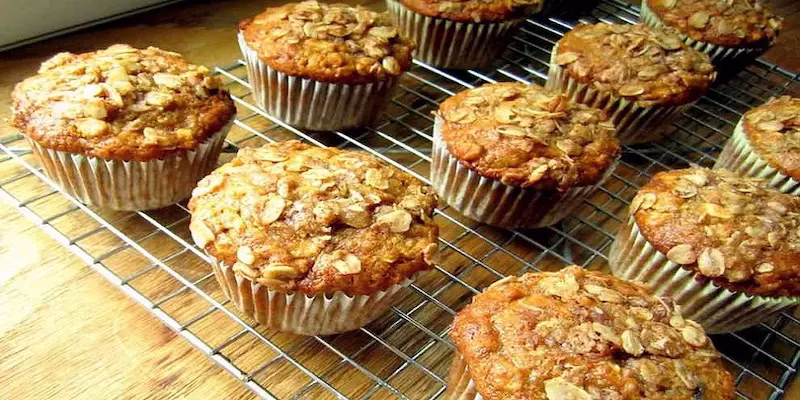 روش پخت مافین جو دوسر و زمان‌بندی دقیق