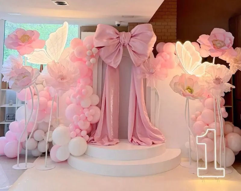ایده‌های خاص و جذاب برای دکوراسیون تولد دخترانه