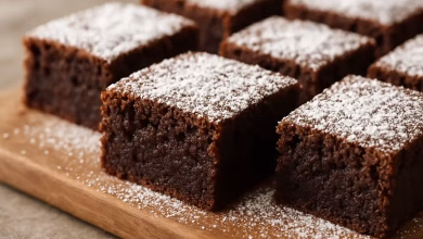 طرز تهیه براونی شکلاتی خیس و نرم به سبک کافیشاپها
