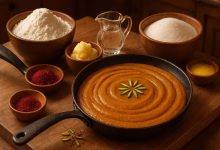 طرز تهیه حلوا مجلسی و براق