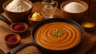 طرز تهیه حلوا مجلسی و براق