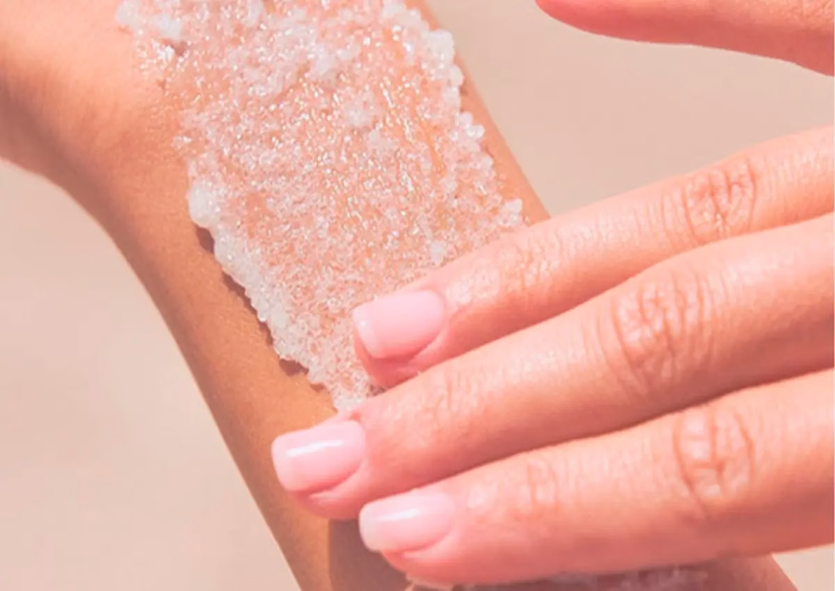 طرز تهیه اسکراب بدن با شکر و شامپو بدن