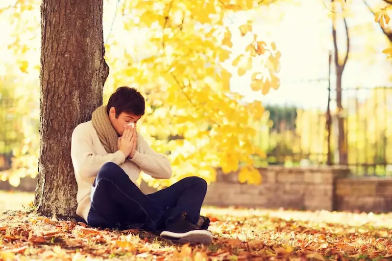 علائم رایج حساسیت فصلی پاییز