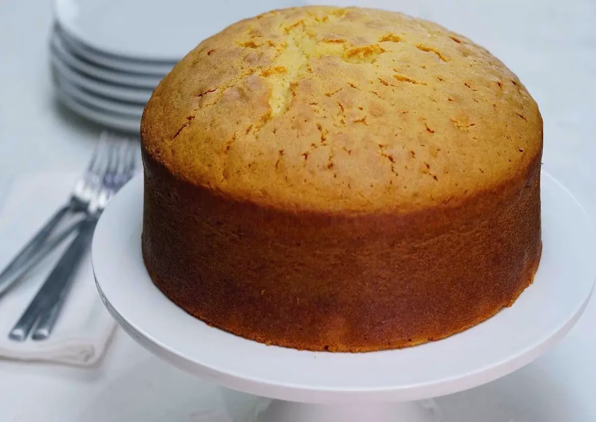 کیک رژیمی با جو دوسر و شیره خرما