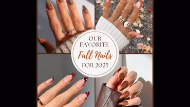 مدل ناخن پاییزی