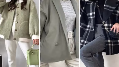 کت پاییزی برای خانمها