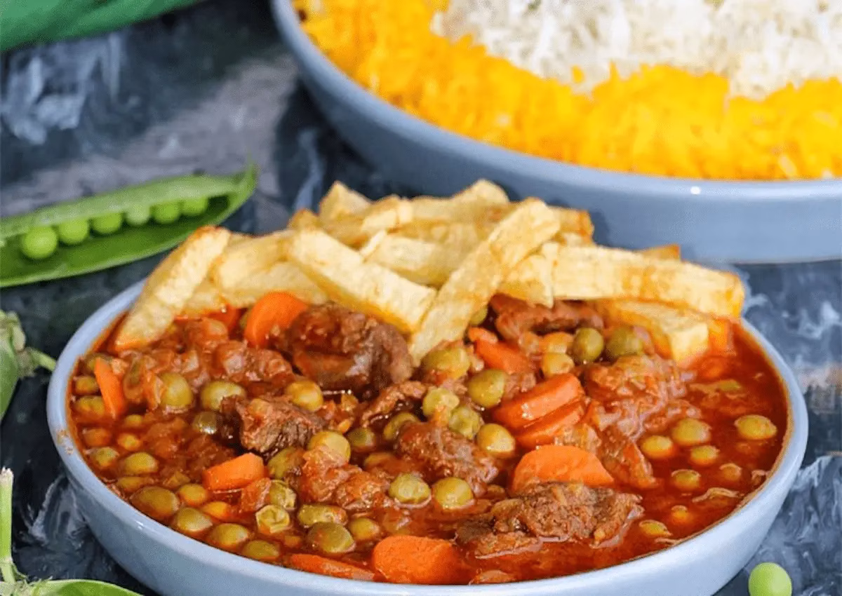 خورشت نخودفرنگی