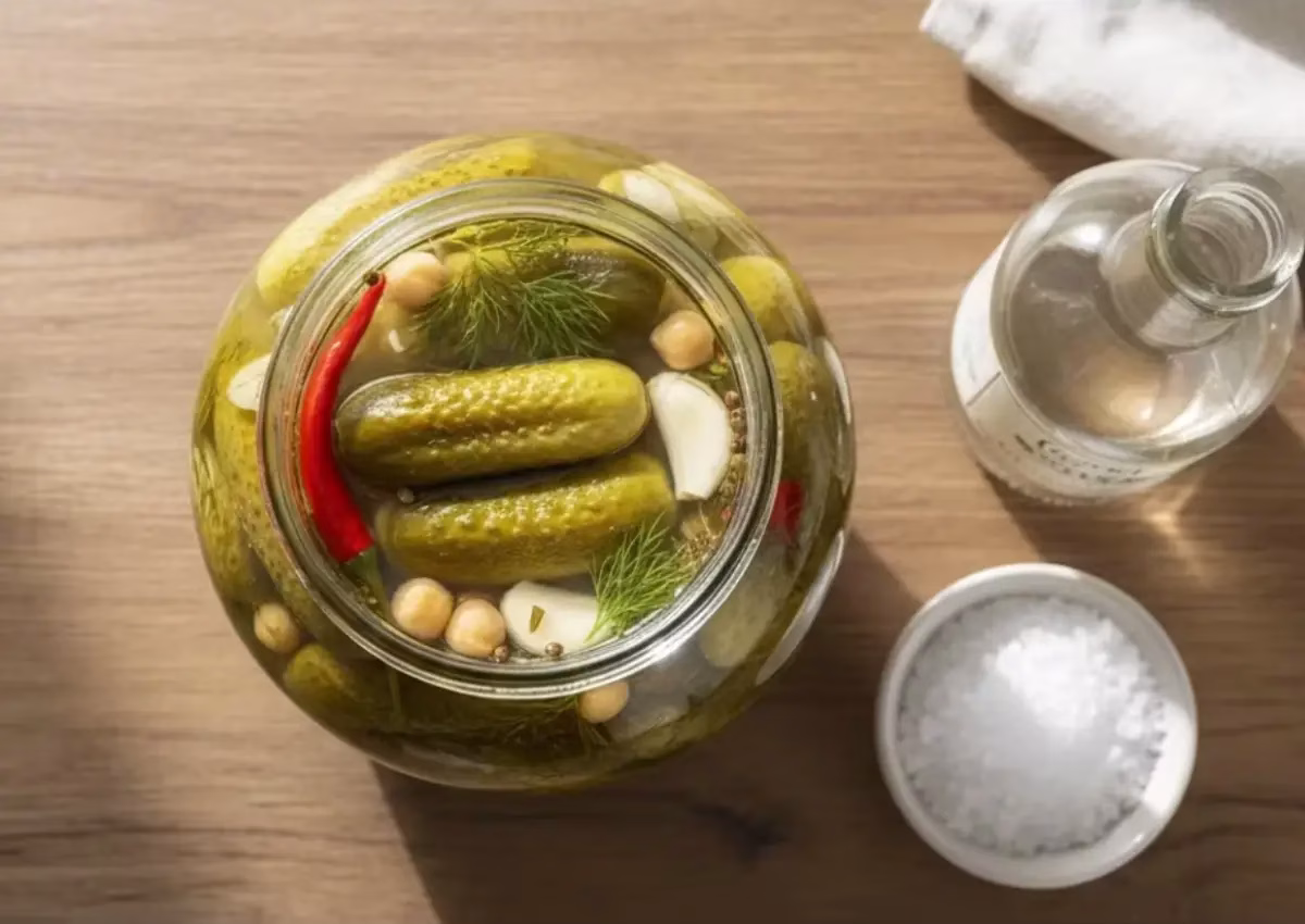 طرز تهیه خیارشور خانگی ترد و خوشمزه