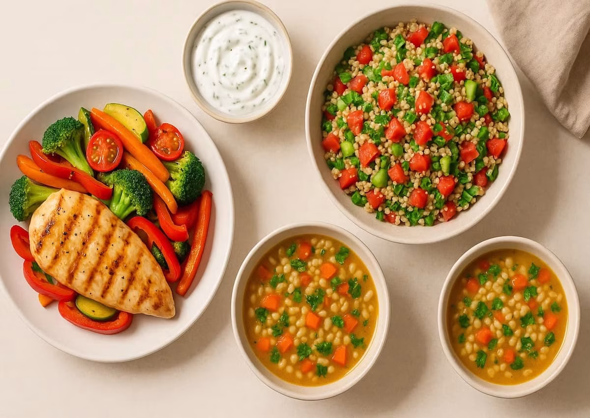 غذاهای کم کالری