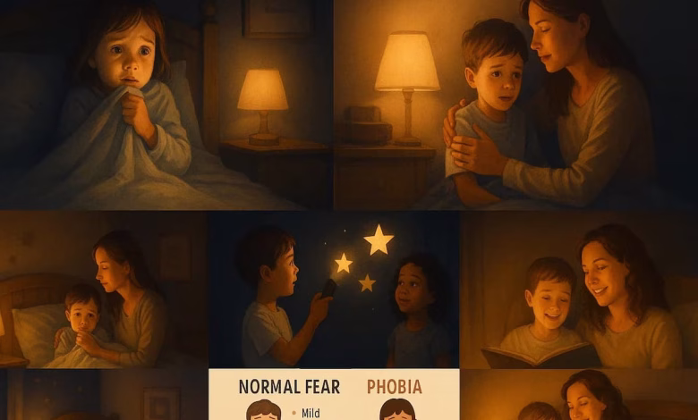 ترس از تاریکی در کودکان
