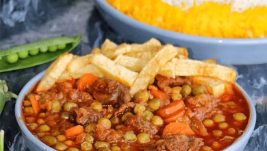 خورشت نخودفرنگی