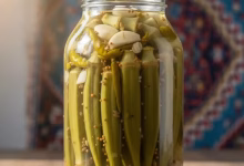 طرز تهیه ترشی بامیه خانگی