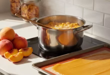 طرز تهیه لواشک هلو خانگی