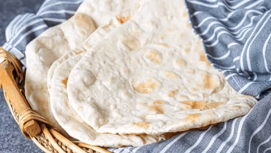 طرز تهیه نان لواش خانگی نرم و خوشعطر با تابه معمولی