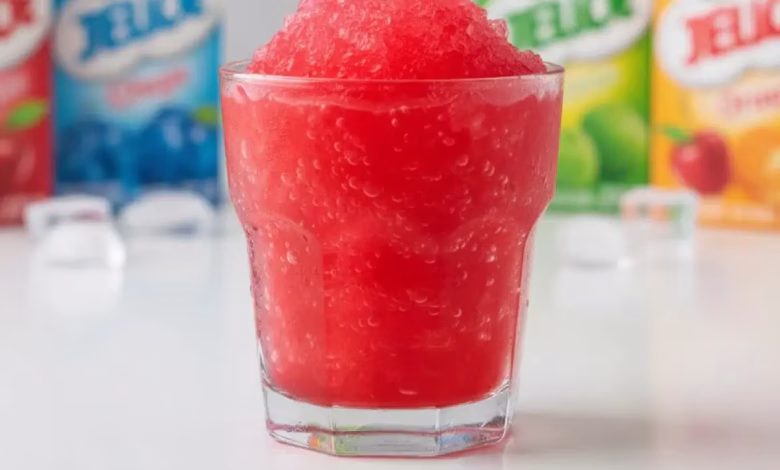 طرز تهیه یخ در بهشت با پودر ژله