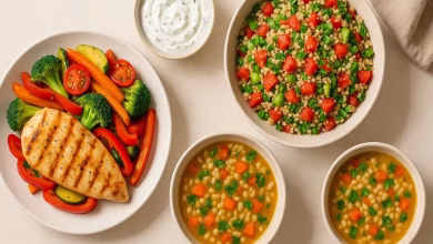 غذاهای کم کالری