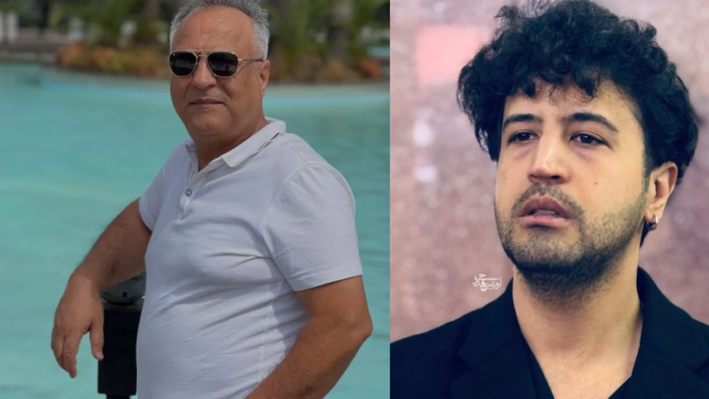 مراسم ختم پدر مهرداد صدیقیان