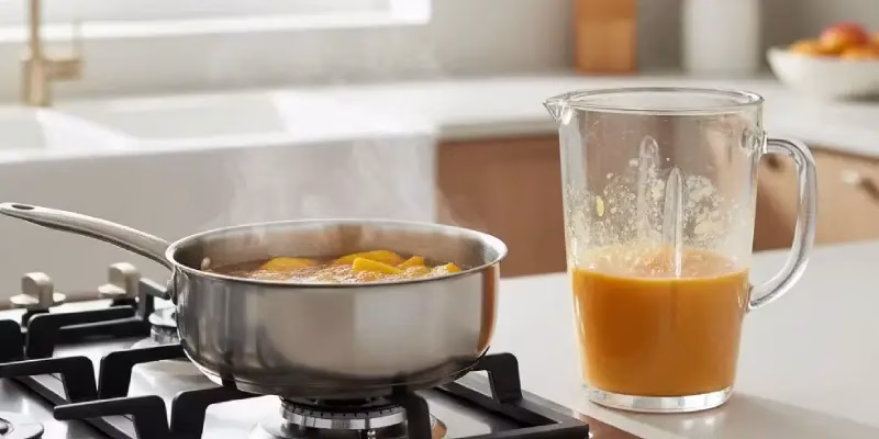 نگهداری رانی هلو و استریلیزاسیون بطری‌ها