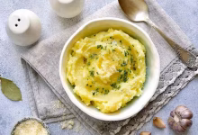 پوره سیب‌زمینی با شیر