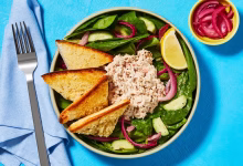 سالاد رژیمی اسفناج