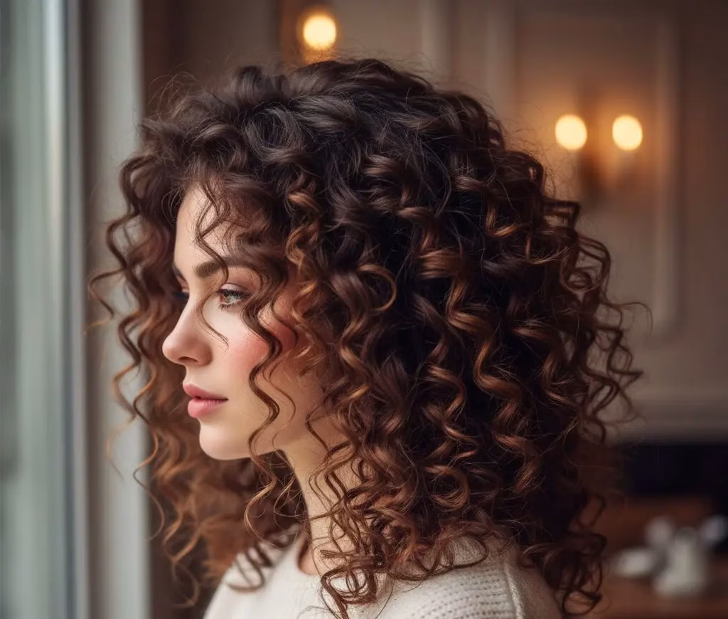 مدل موی فر جذاب برای خانم‌ها