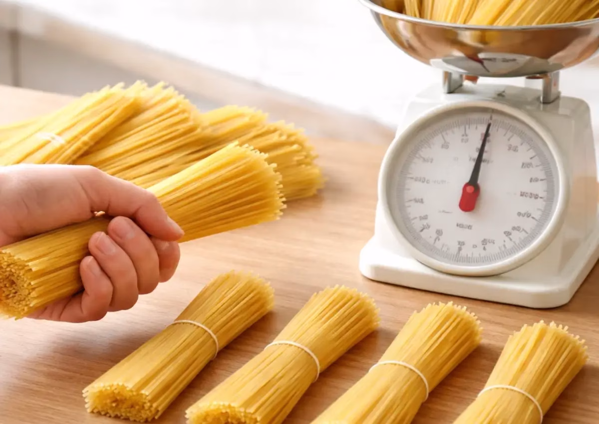 مقدار دقیق ماکارونی