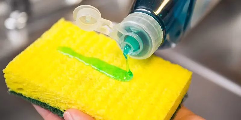 باقی ماندن مایع ظرفشویی روی ظروف