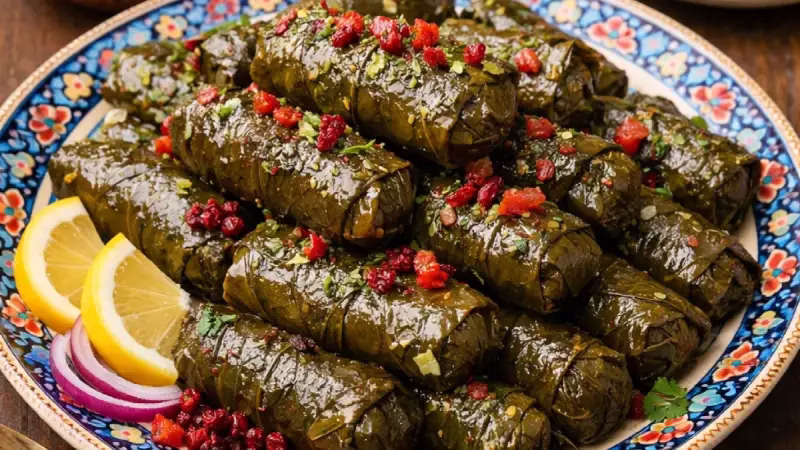 دلمه برگ مو شیرازی چیست