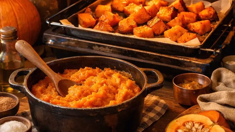 طرز تهیه پوره کدو حلوایی حرفه‌ای